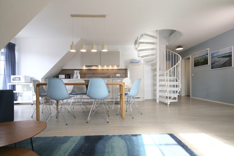 Strandnahe, schöne Maisonette Wohnung
